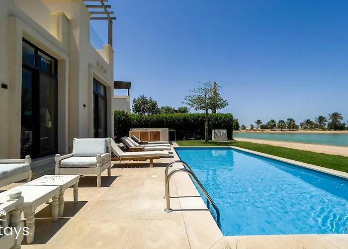 Villa Ollystays Elegant 4br Heated Pool Villa, Nanny Room! Elgouna *